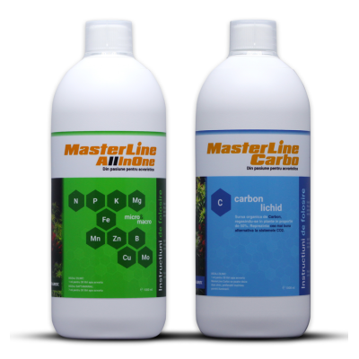 Set fertilizanti MasterLine All In One 1000ml si MasterLine Carbo 1000ml