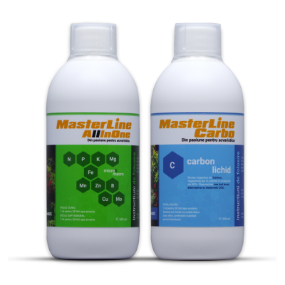 Set fertilizanti MasterLine All In One 500ml si MasterLine Carbo 500ml