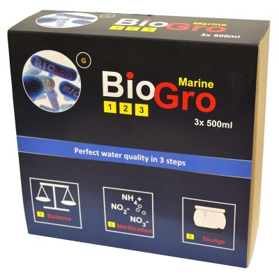Bacterii BioGro 123 Marine- 3x500ml