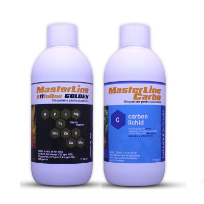 Set fertilizanti MasterLine All In One Golden + Carbo 500ml